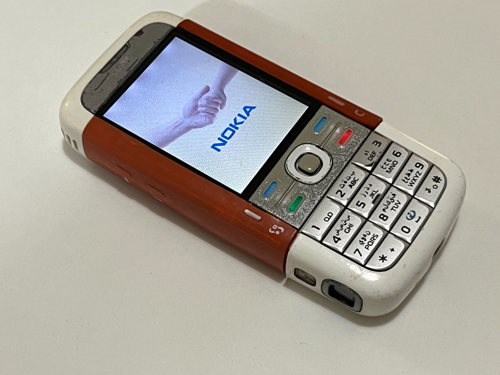 Nokia 5700 – Red Color (Unlocked) Retro Xpress Music Early Version 2007 as is