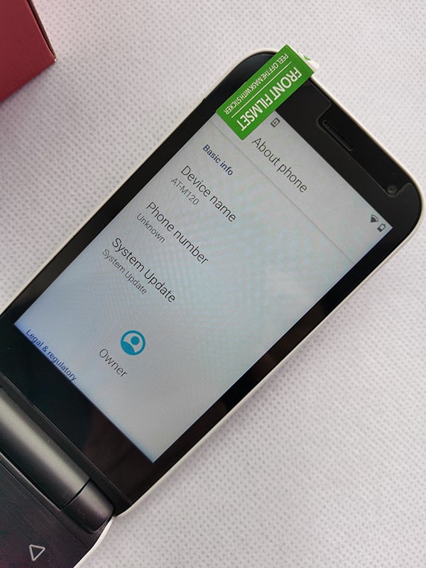 Original ALT MIVE Style Folder (AT-M120) 32GB Unlocked LTE/3G Android 12 Phone
