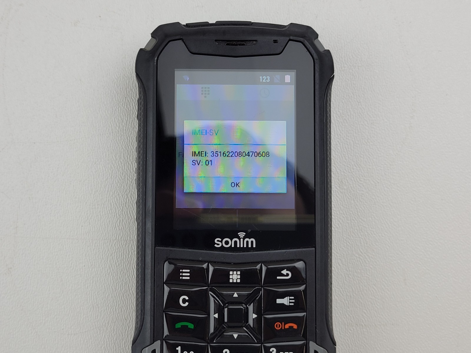 Sonim XP5 (XP5700) 4GB – Black (Verizon) Rugged Phone – Clean IMEI – H8044