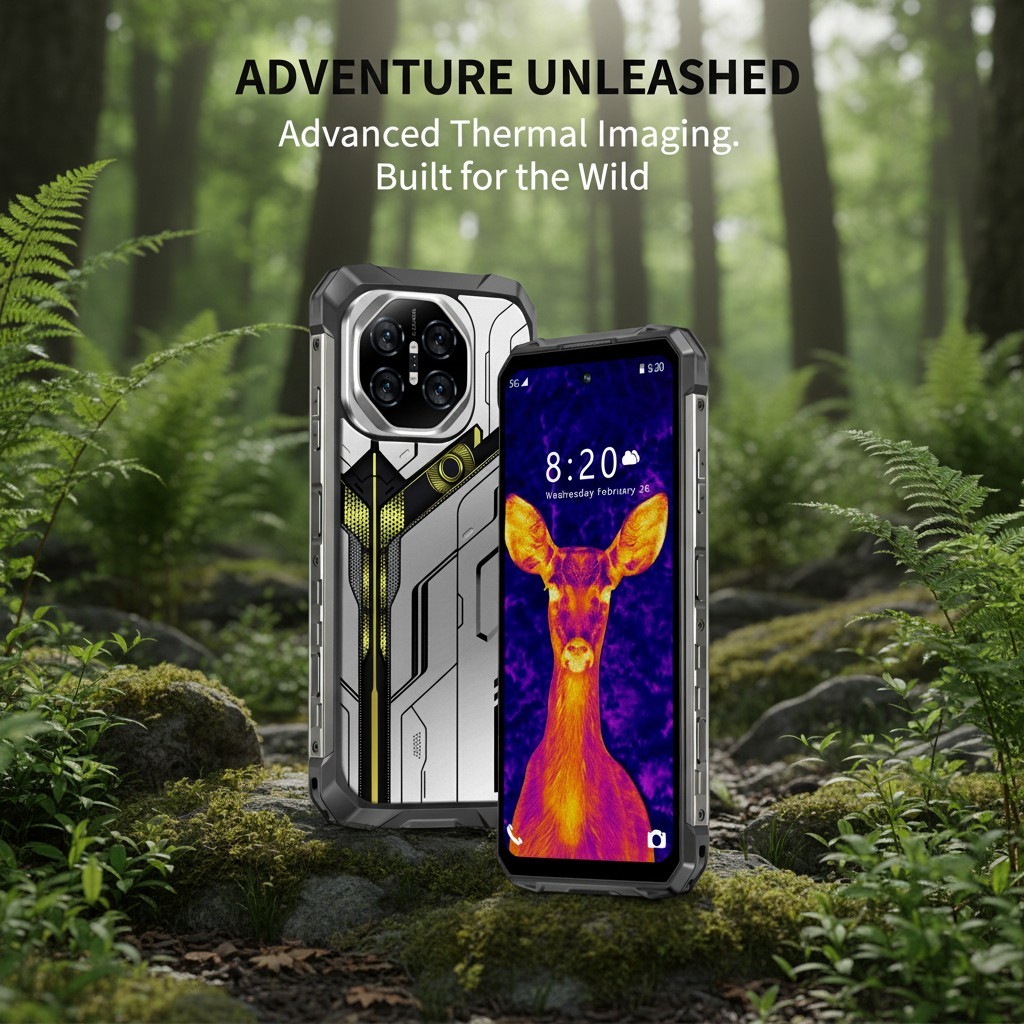 Unlocked Smartphone R26 Ultra 12GB+256G Dual Sim 5G Rugged Cell Phone 10000mAh