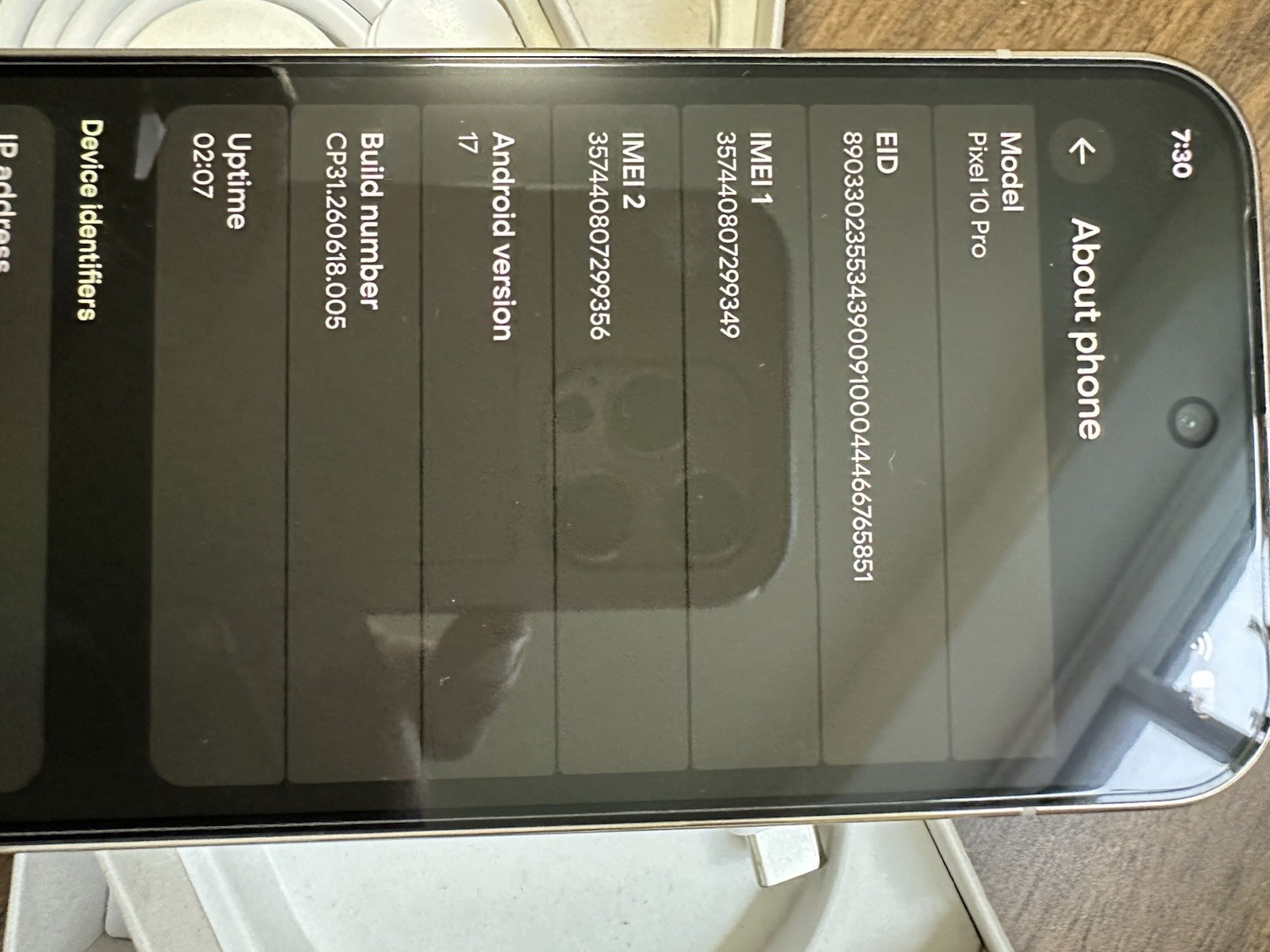 google pixel 10 pro – 256gb storage – unlocked
