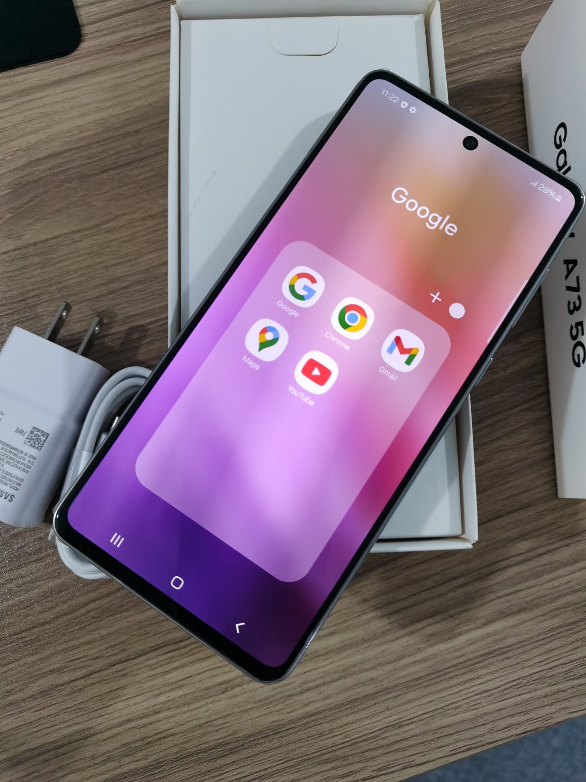 Samsung Galaxy A73 5G – 128 GB /256GB – Dual-SIM (Unlocked) 108MP 5000mAh
