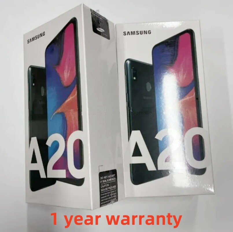 Samsung Galaxy A20 SM-A205U 32GB +3GB 4G Unlocked Android Smartphone-New Sealed