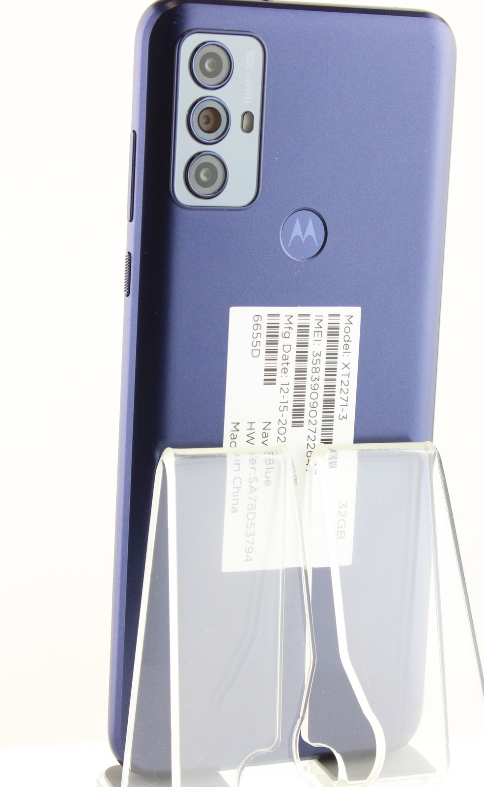 Motorola Moto G Play XT2271-3 AT&T 32GB Blue Good Shape