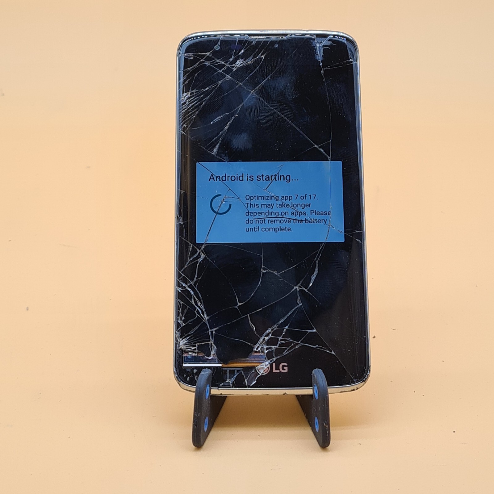 LG K7 user lock LCD cracked for parts