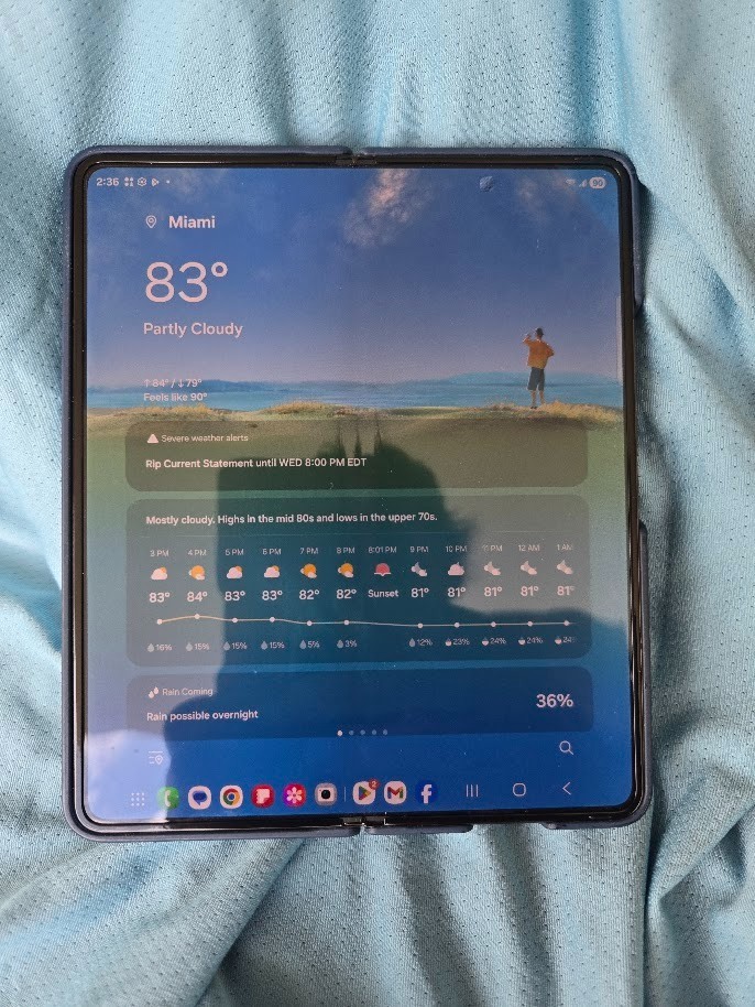 SAMSUNG GALAXY Z FOLD 5, 256 GB, UNLOCKED