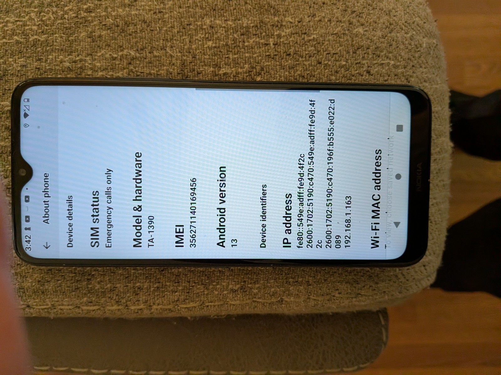 Nokia G50 – 128 GB – Ocean Blue (Unlocked)