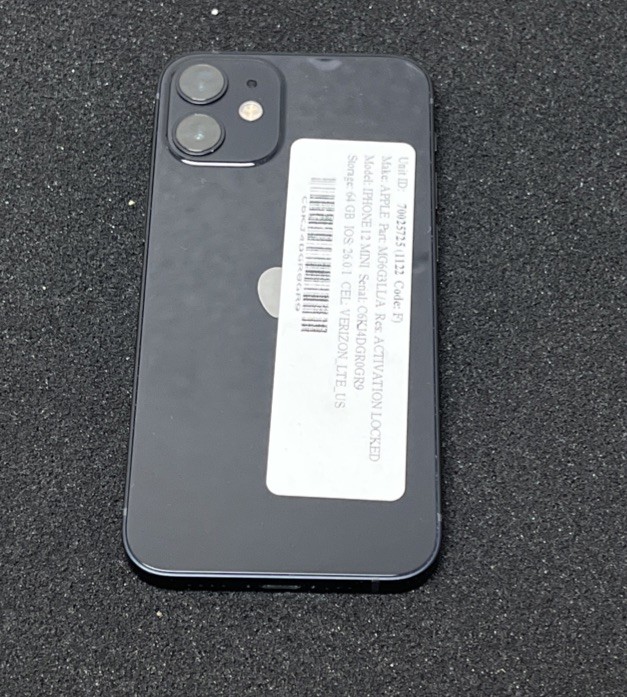 Apple iPhone 12 Mini MG6G3LL/A PARTS ONLY READ DESCRIPTION GRADE F