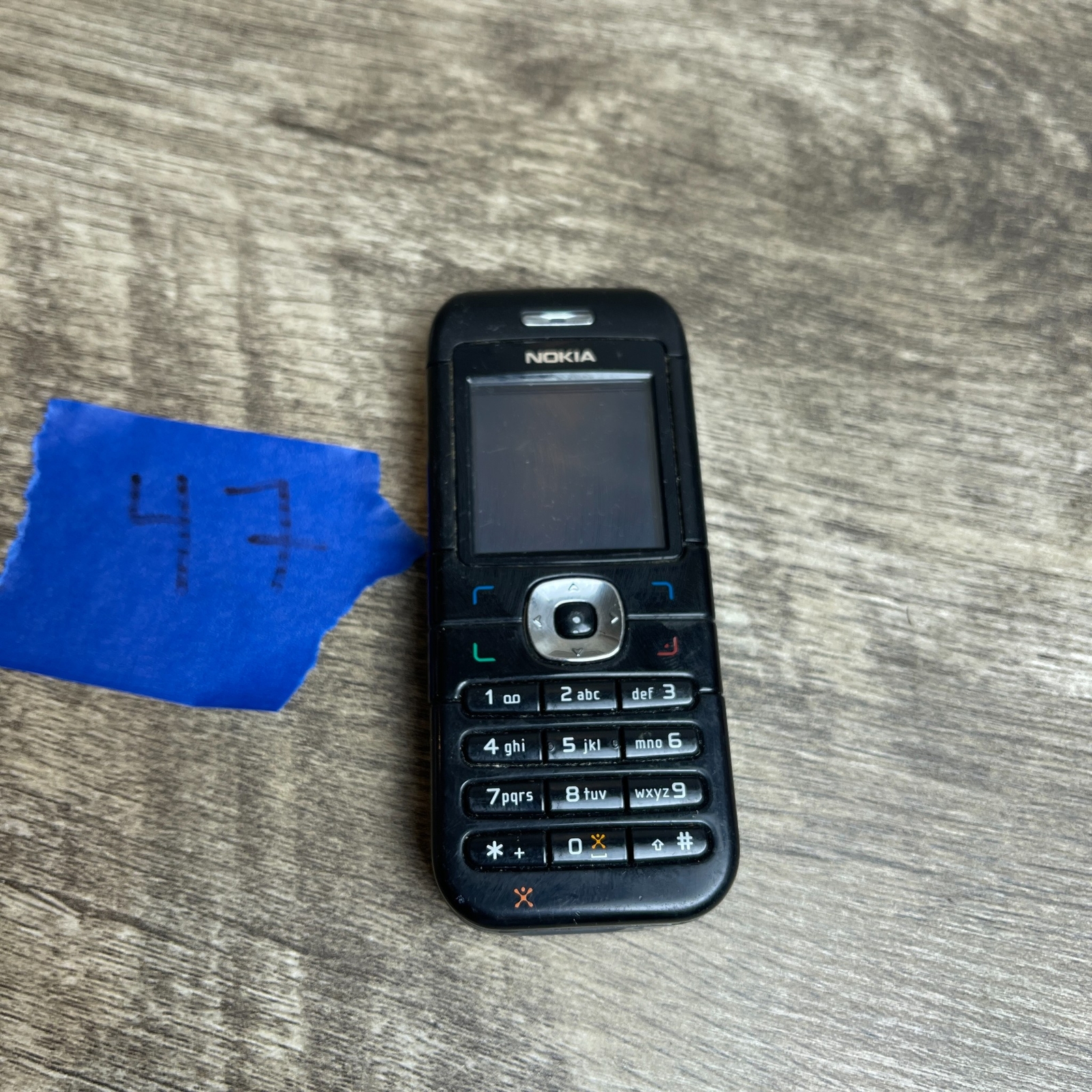 Nokia 6030b Black 1.5″ Color Display 3MB 900mAh Dual-Band Cellular Cell Phone