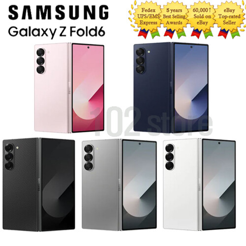 SAMSUNG Galaxy Z Fold6 5G SM-F956 256/512GB/1TB Unlocked Folding Phone Galaxy AI