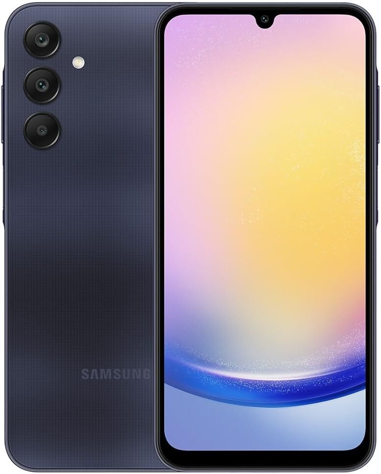 ✨Samsung Galaxy A25 5G A256U – 128GB (FOR CARRIER ONLY) Brave Black – Excellent