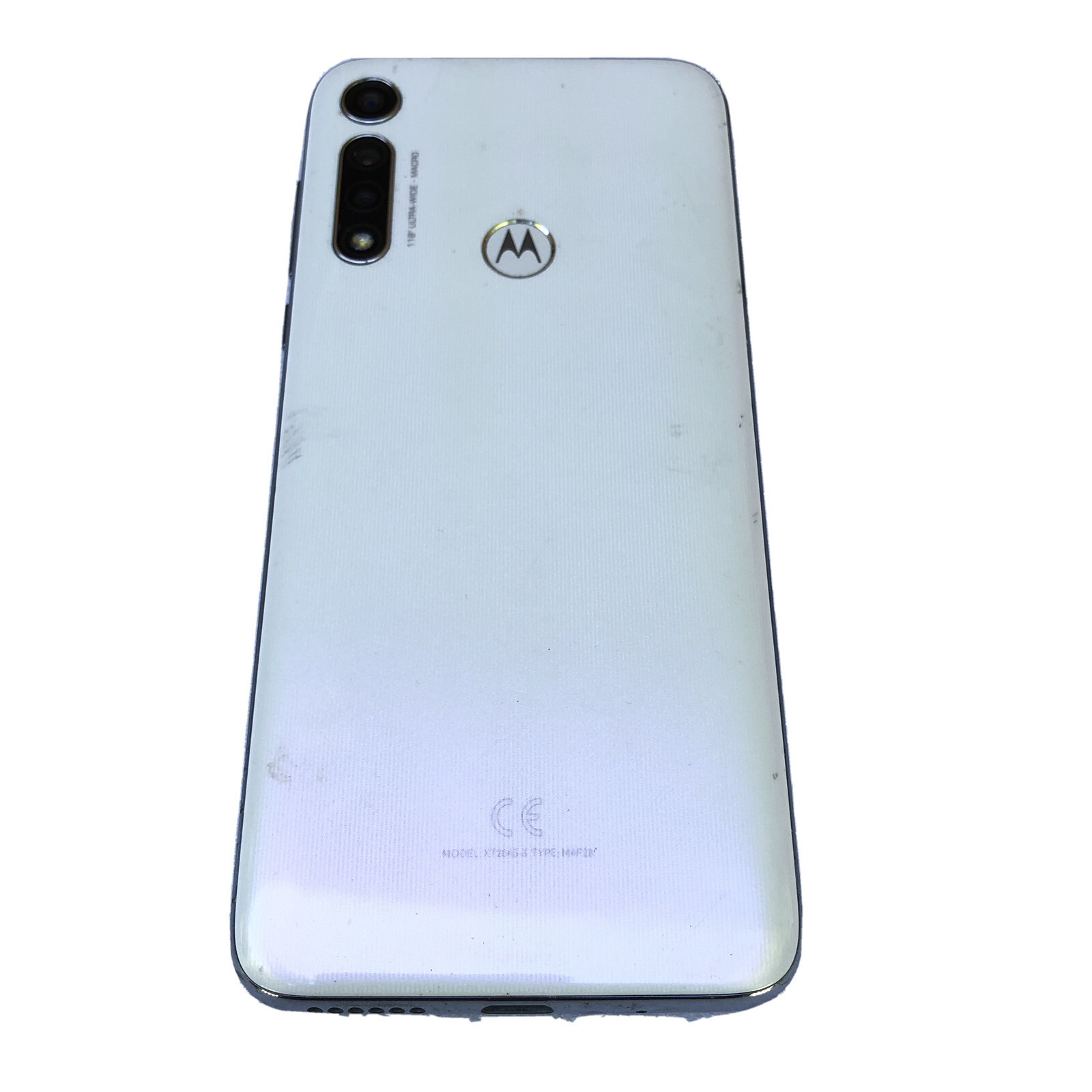 Motorola Moto G Fast 32GB 16MP Unlocked Pearl White XT2045-3 *See Description*