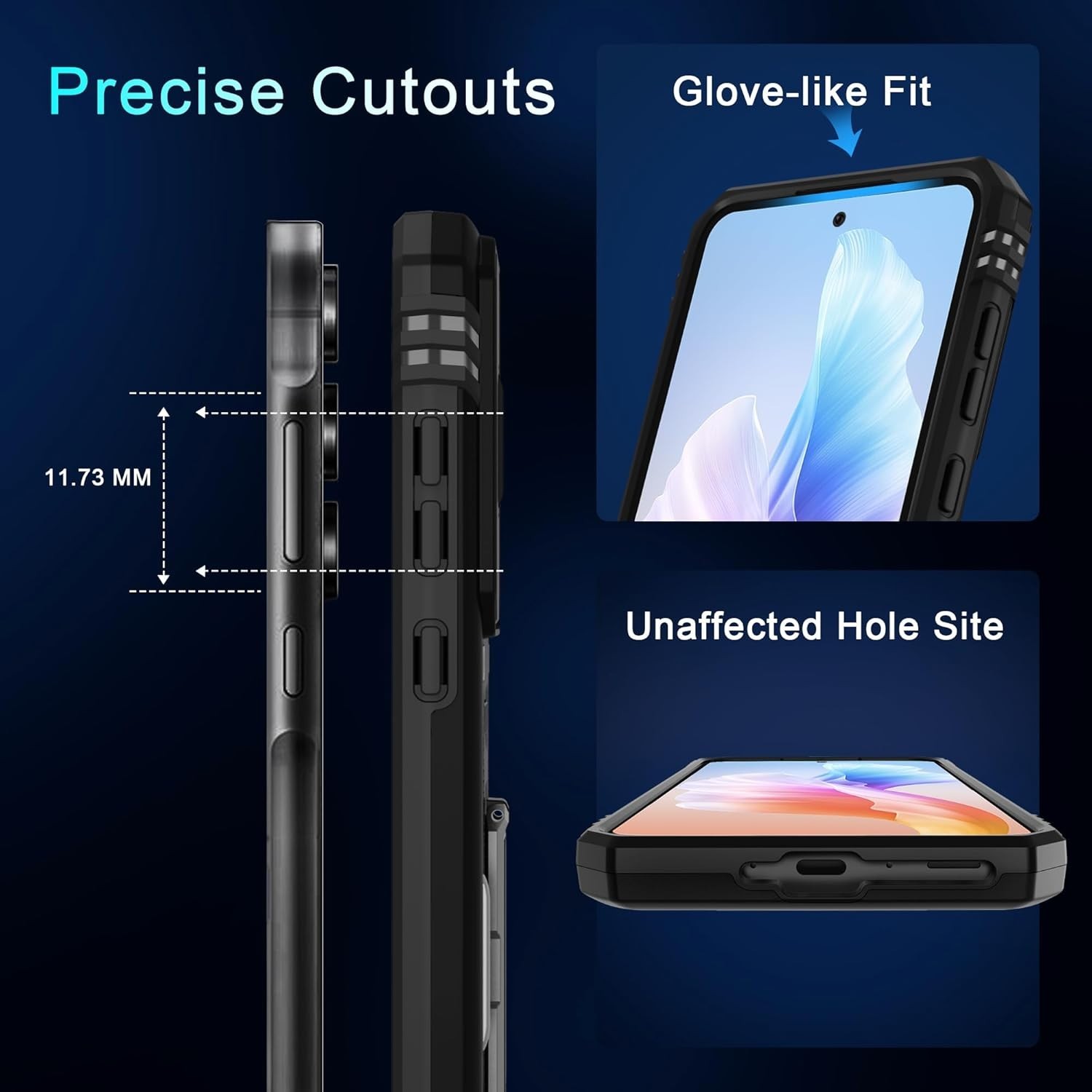 For Samsung Galaxy A35/A55 5G Case Military Grade & shockproof Protective cover