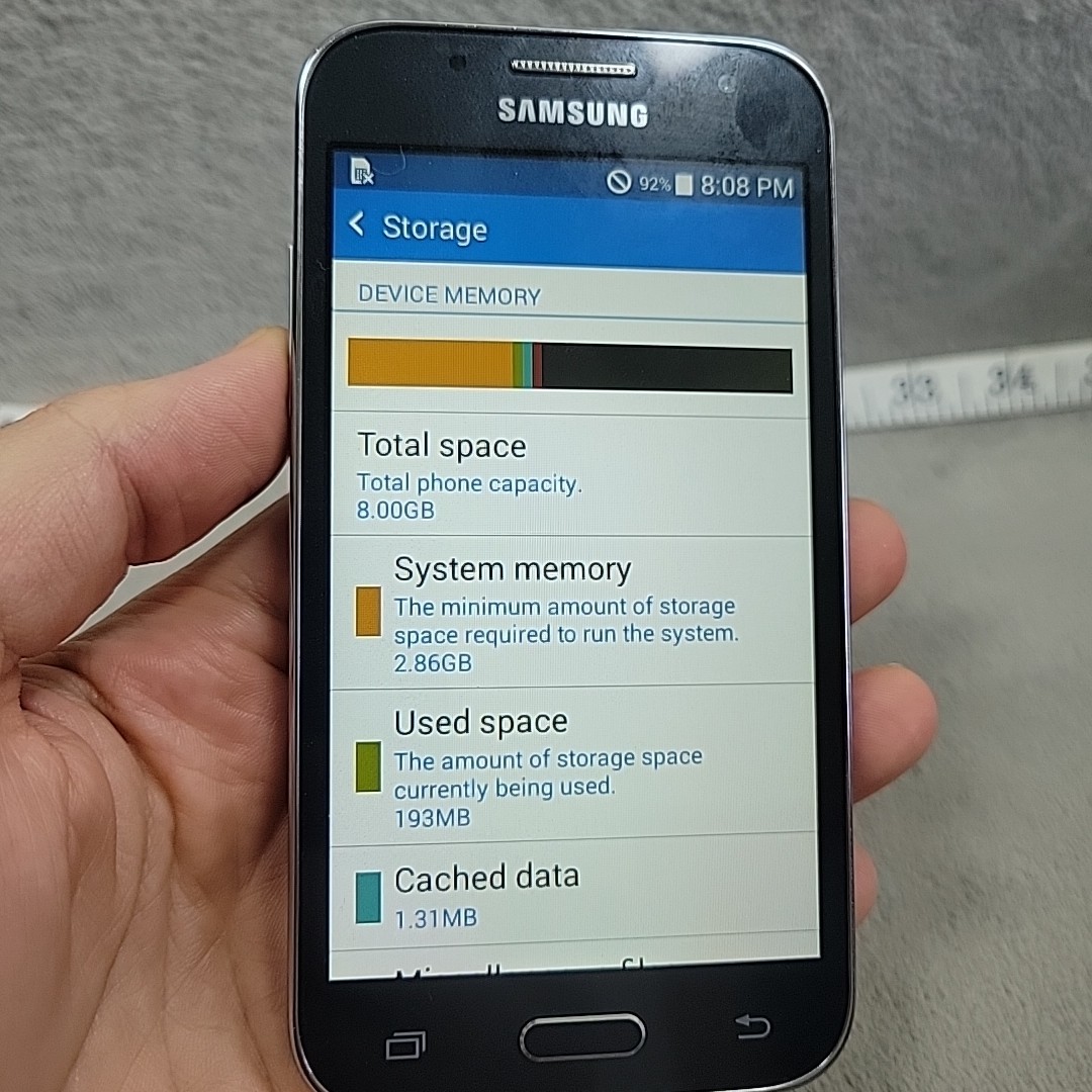 Samsung Galaxy Core Prime SM-S820L TracFone 8GB Android Phone READ