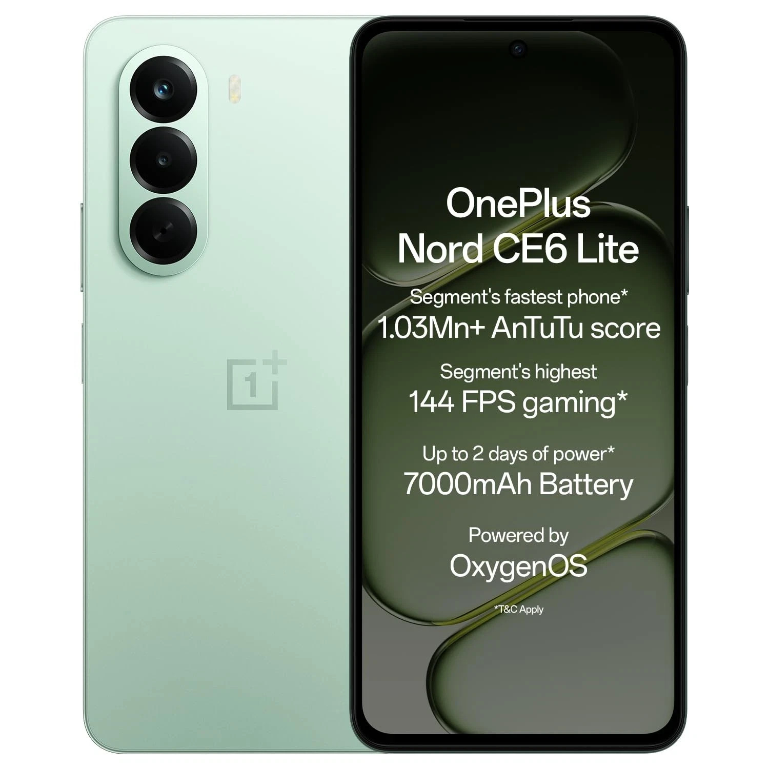 OnePlus Nord CE6 Lite | 8GB+128GB | Mint | 7400 Apex Processor Global Version.