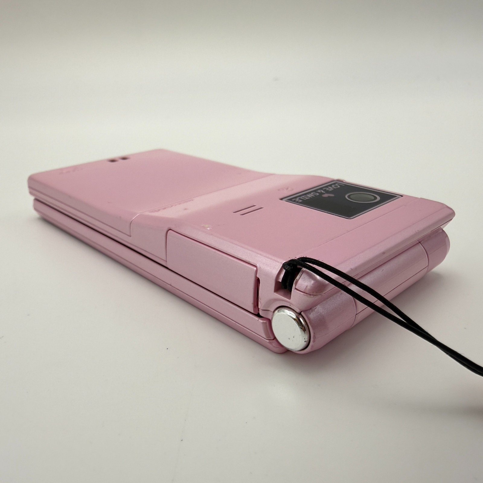 docomo F-06D Girls’ Happy Pink Flip Phone Fujitsu STYLE Series Japan Tested Rare