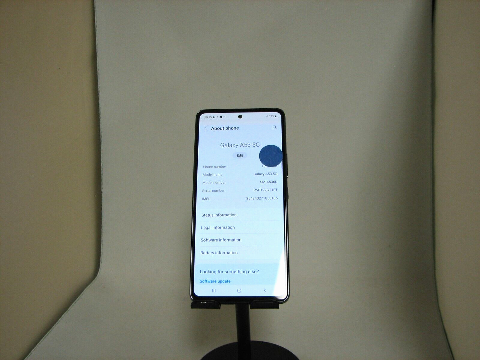 Samsung Galaxy A53 5G SM-A536U Cricket 128GB Awesome Black – Please Read!!