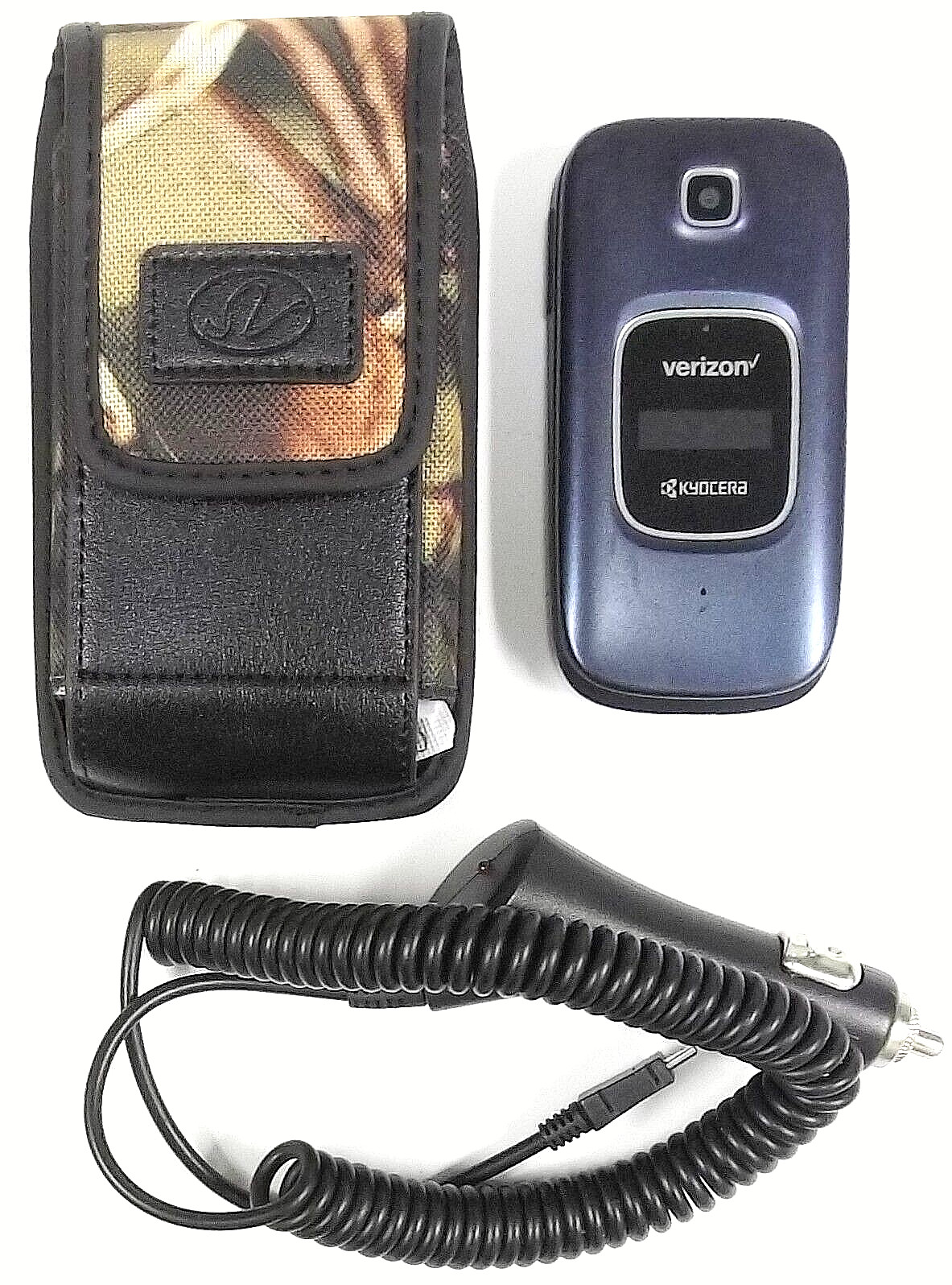 Kyocera Cadence S2720 – Blue and Black ( Verizon ) 4G VoLTE Flip Phone – Bundled