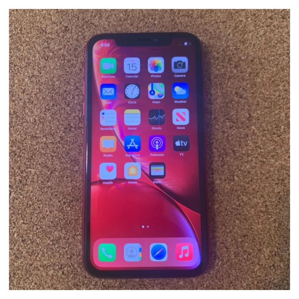 Apple iPhone XR 64GB – Mint Condition, Black/Red, T-Mobile/Verizon, Free Ship