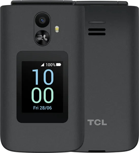 TCL FLIP3 – 16GB – Verizon Flip Phone – Stone Gray (Verizon Prepaid) B-Stock