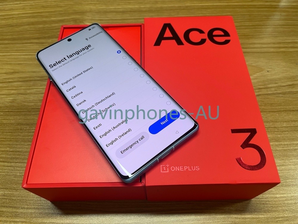 OnePlus Ace 3 (12R) 5G Snapdragon8Gen2 256/512GB Android 120Hz Display 5500mAh