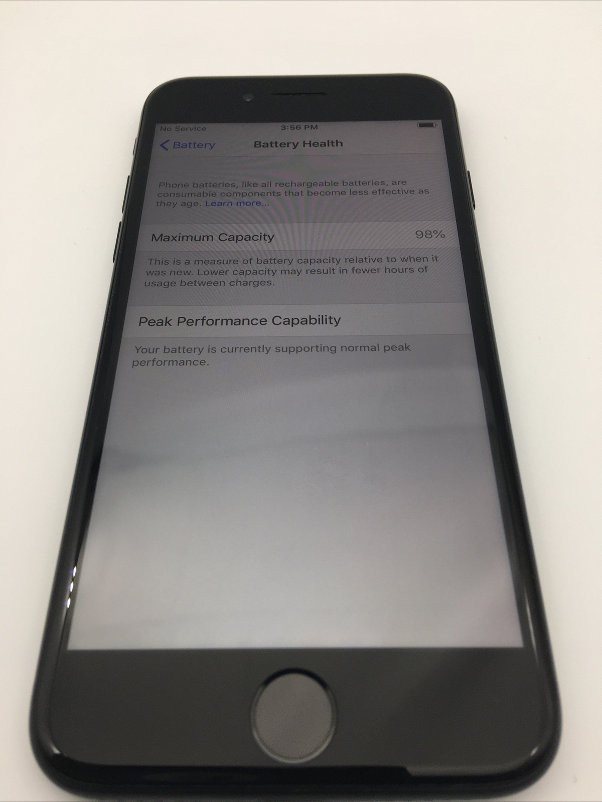 Apple iPhone 7 – 32GB – Black Verizon Rare iOS 13.3 clean ESN Good Battery
