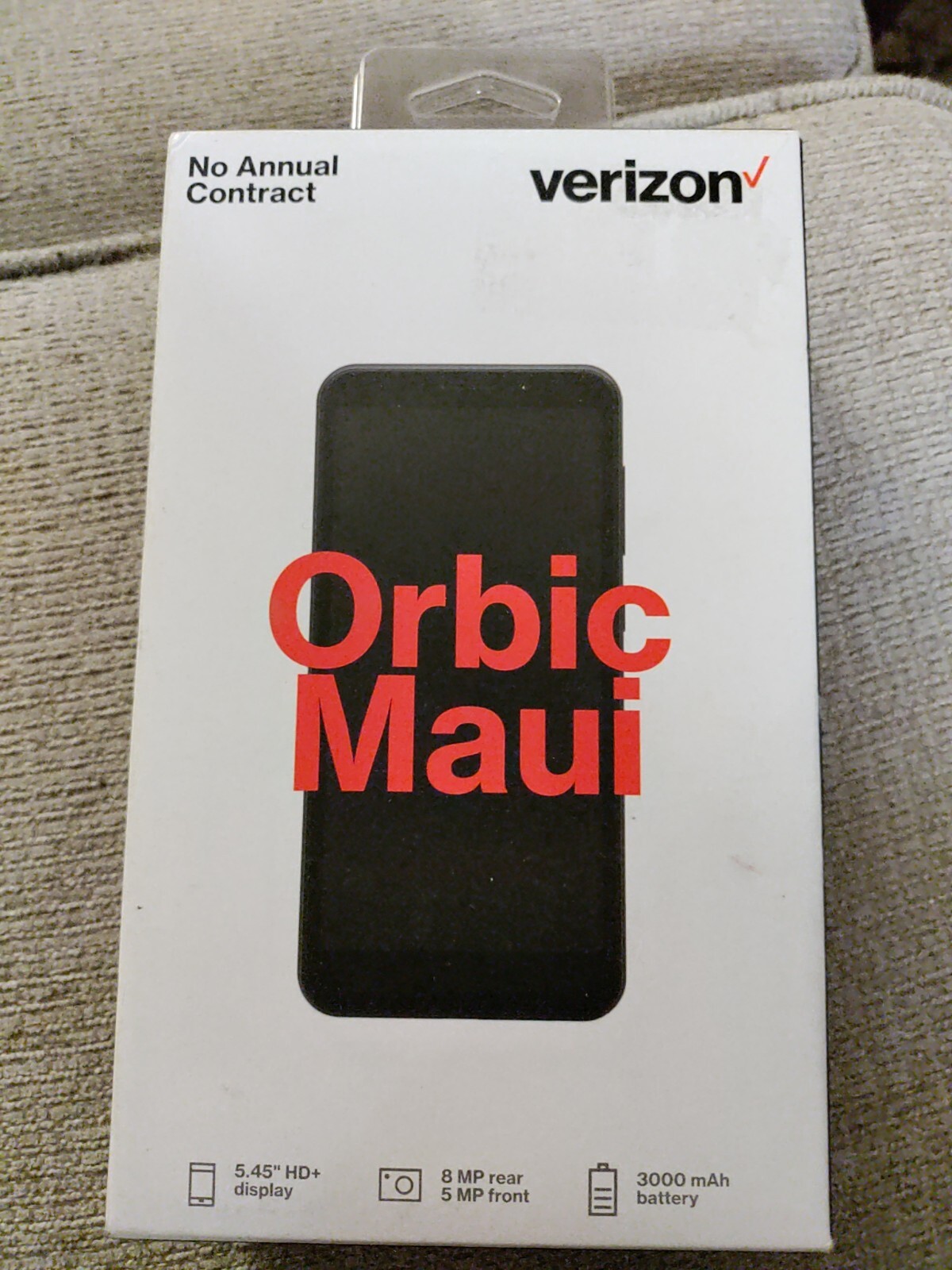 Verizon Orbic MAUI ORB545LBVZPP – 16GB – Black *🆓 Shipping*