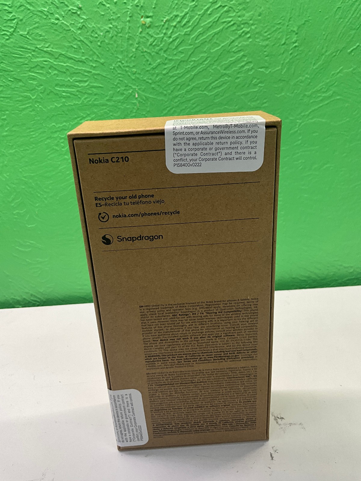 📱 Nokia C210 5G 🌟32GB Gray 🆕 MetroPCS Locked 🔒 Brand New Sealed 🚀 FAST SHIP