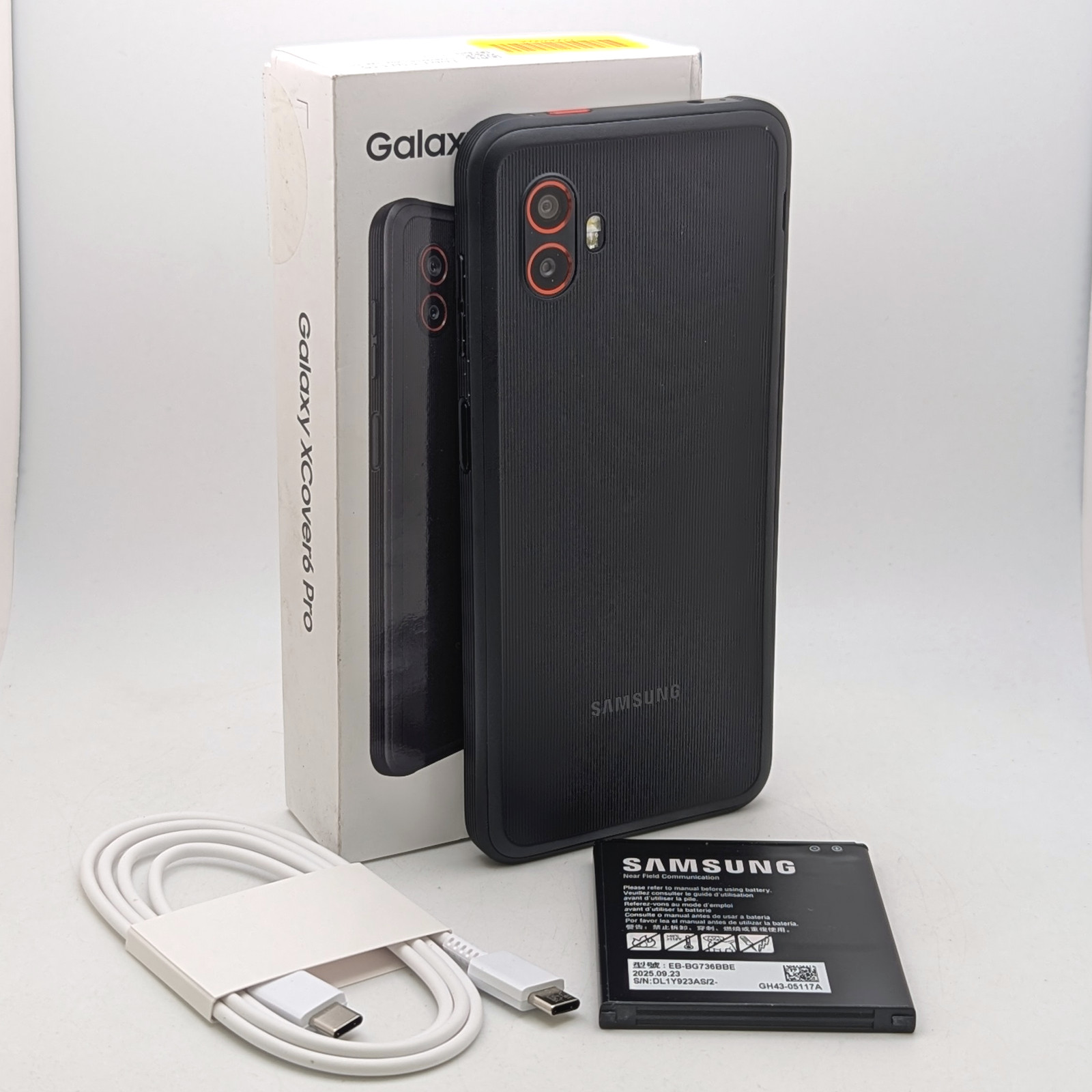 Samsung Galaxy XCover6 Pro G736W 128GB | Black | GSM UNLOCKED