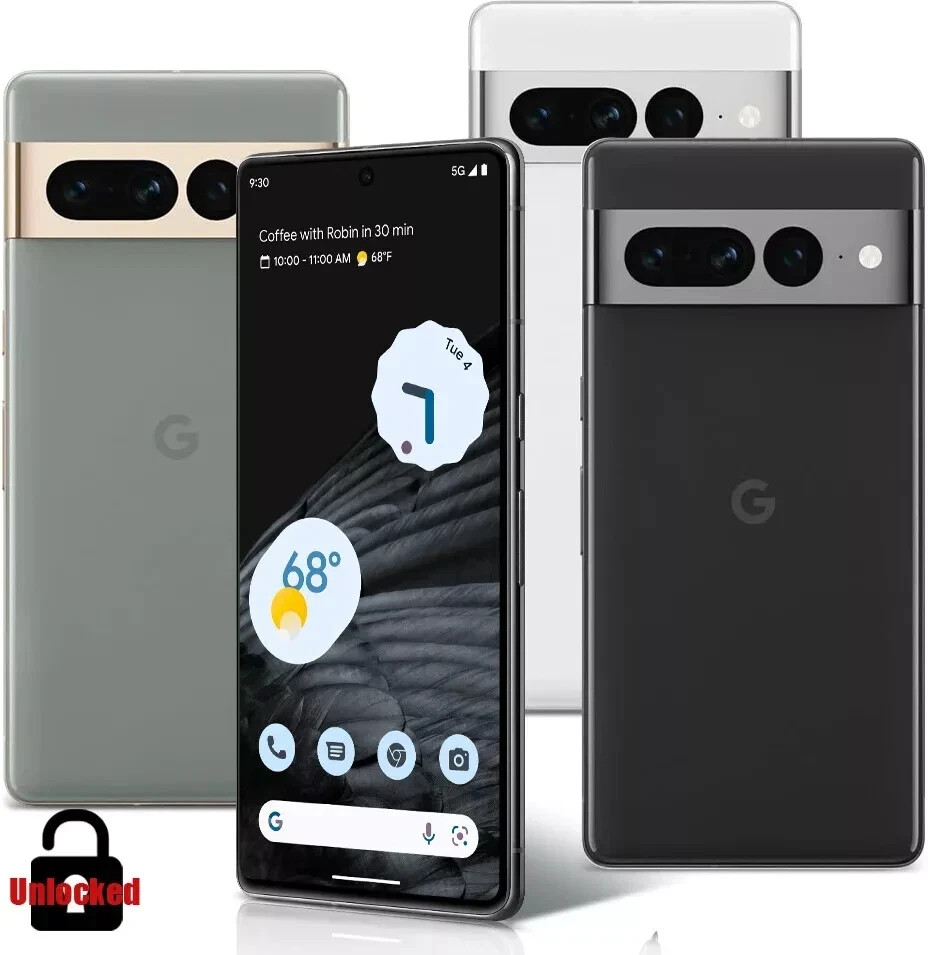 NEW (SEALED) Google Pixel 7 Pro 6.7″ Unlocked Brand New 2 Years Warry Phone