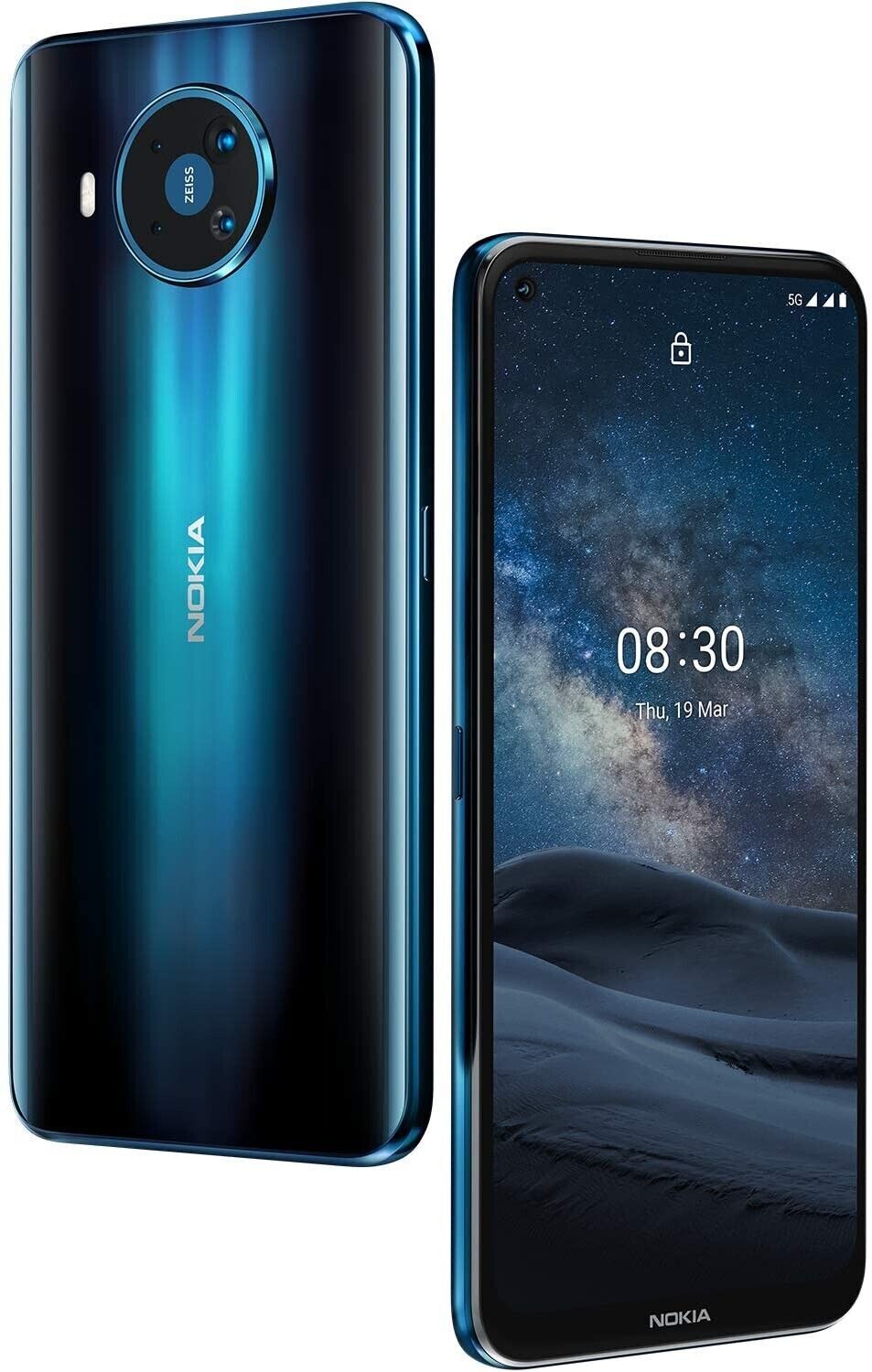 Nokia 8.3 5G 128GB ROM Original Single SIM 6.81″ 64MP Open Box Mobile Phone A+