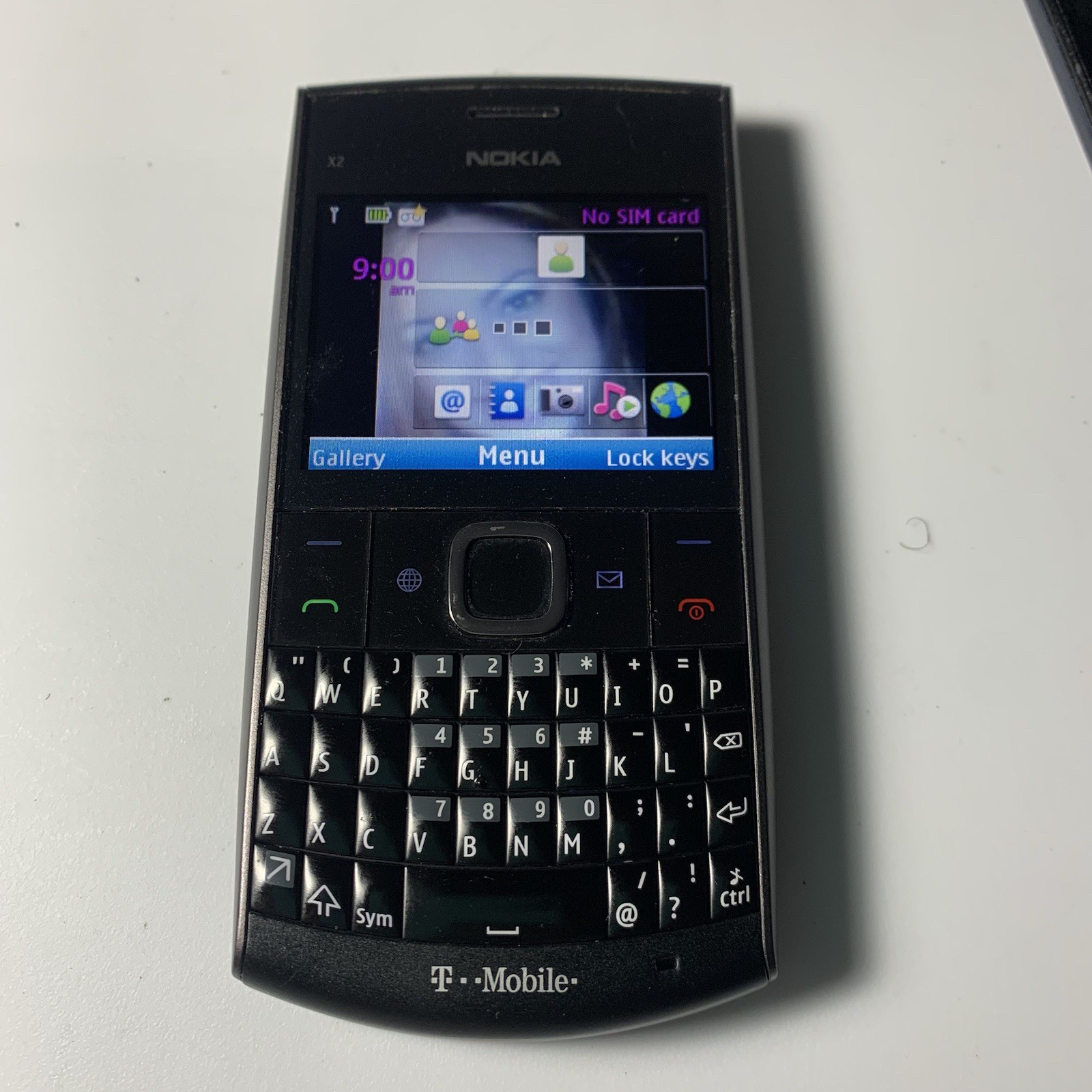 Vintage Nokia X2-01 (RM-717) T-Mobile QWERTY 2G Phone – MINT CONDITION