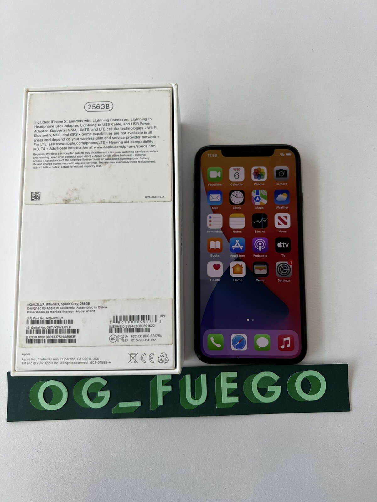✅ Apple iPhone X – 256GB – Space Gray (Unlocked) A1901 (GSM) ✅ FAST SHIPPING ✅