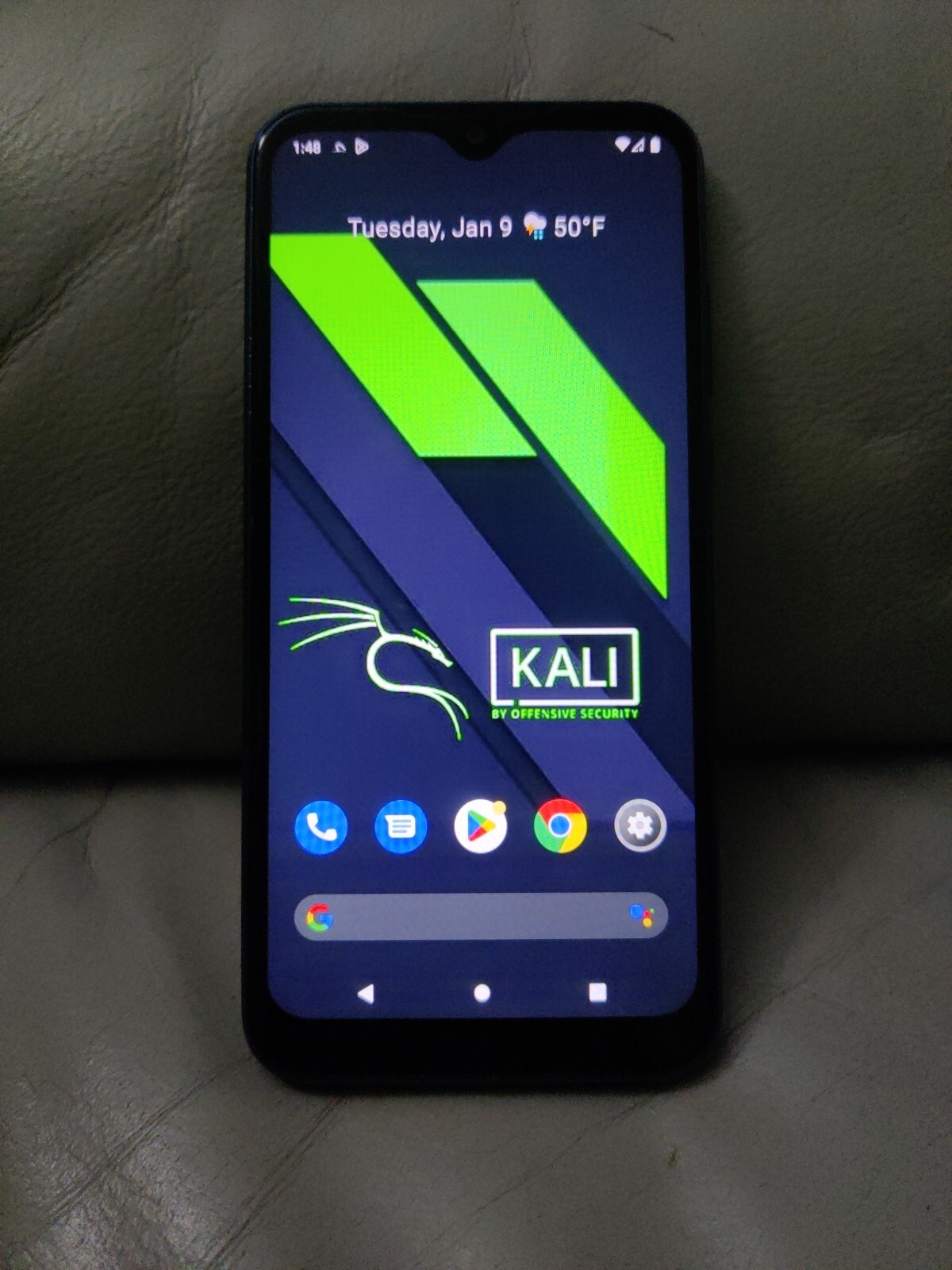 Rooted Kali Moto E Pen test Cellphone Nethunter
