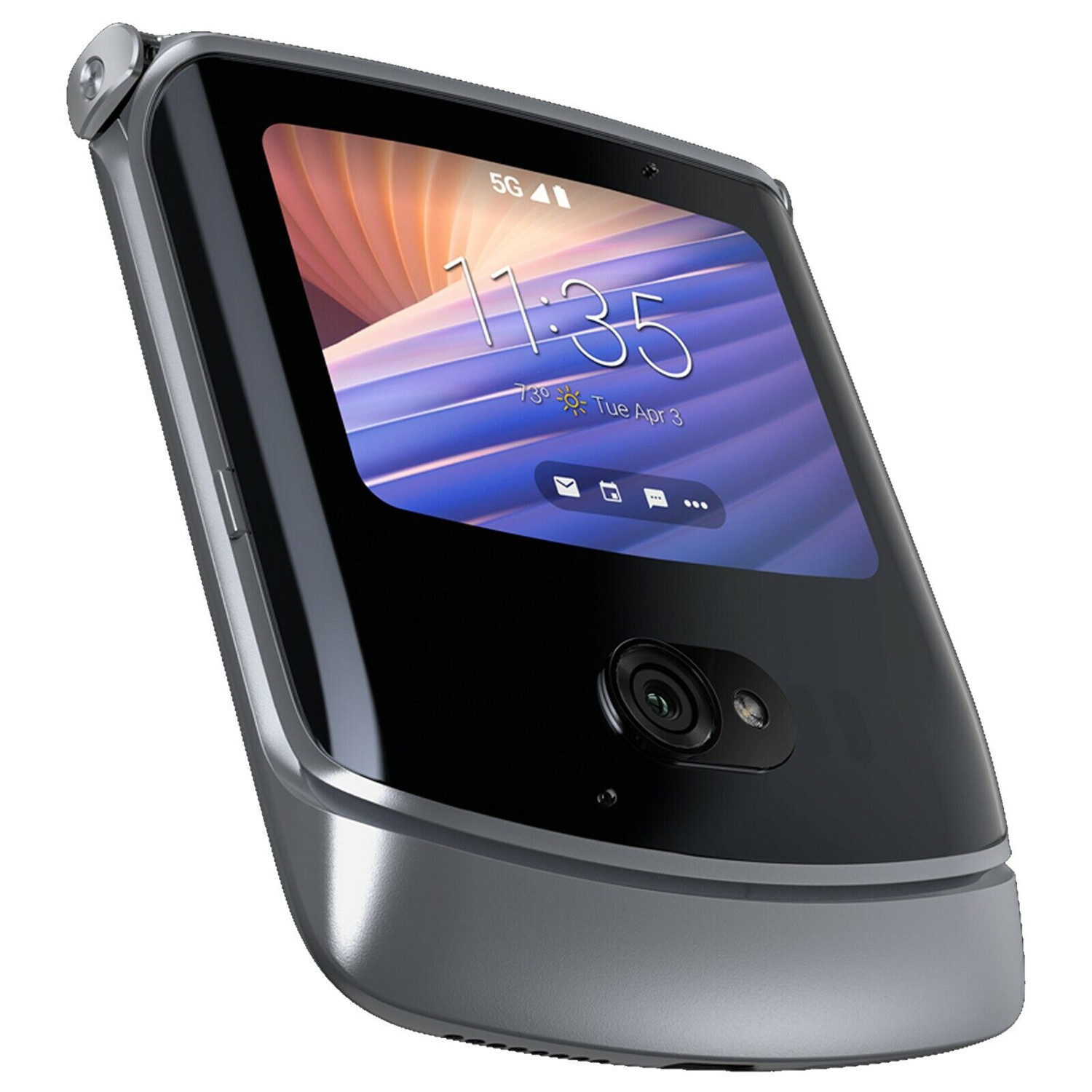 Motorola Razr 2 5G Mercury Silver 256GB + 8GB Dual-SIM Unlocked GSM NEW