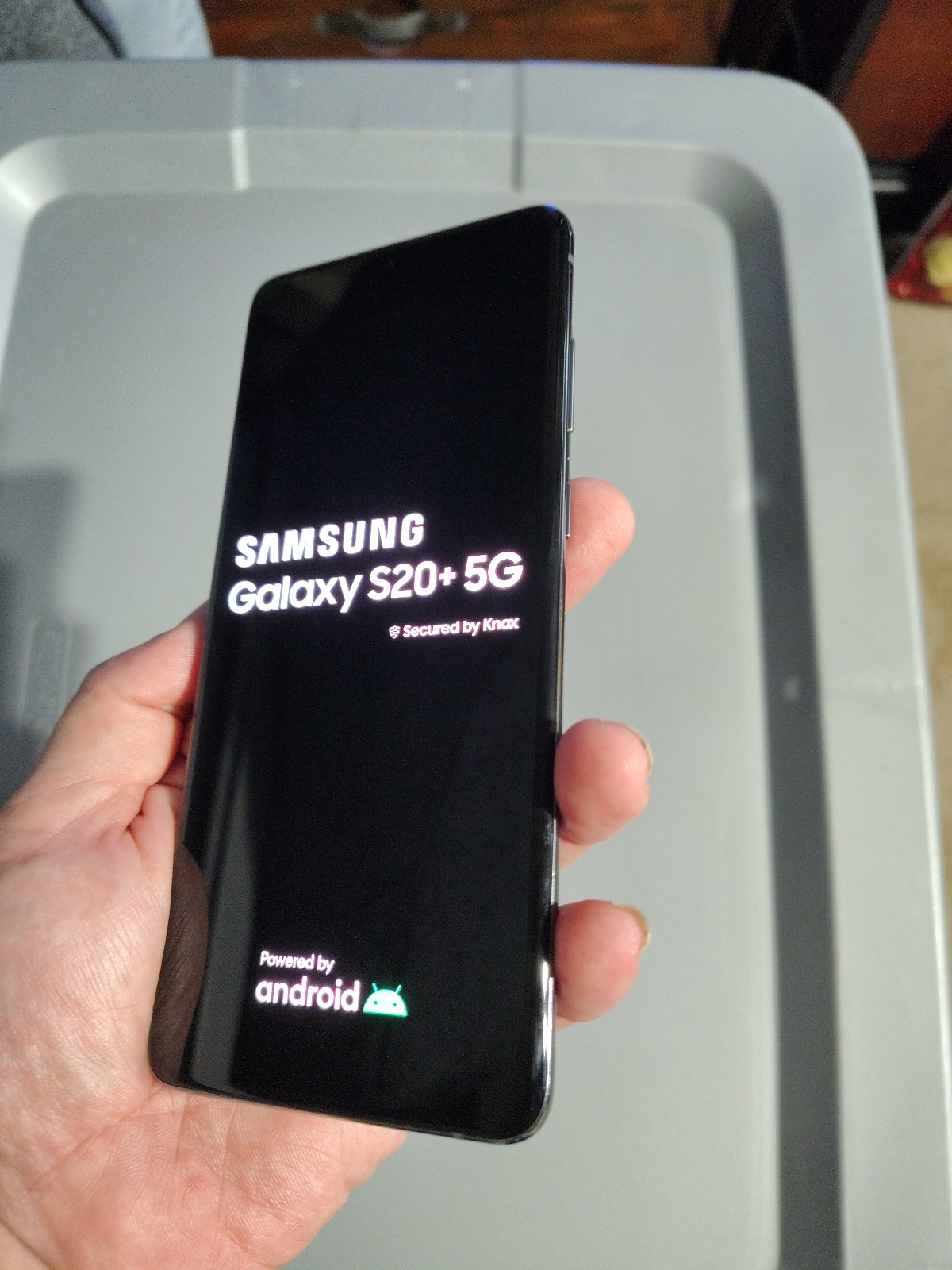 Samsung Galaxy S20 FE SM-G781U 128GB 5G GSM Unlocked Grey – Good