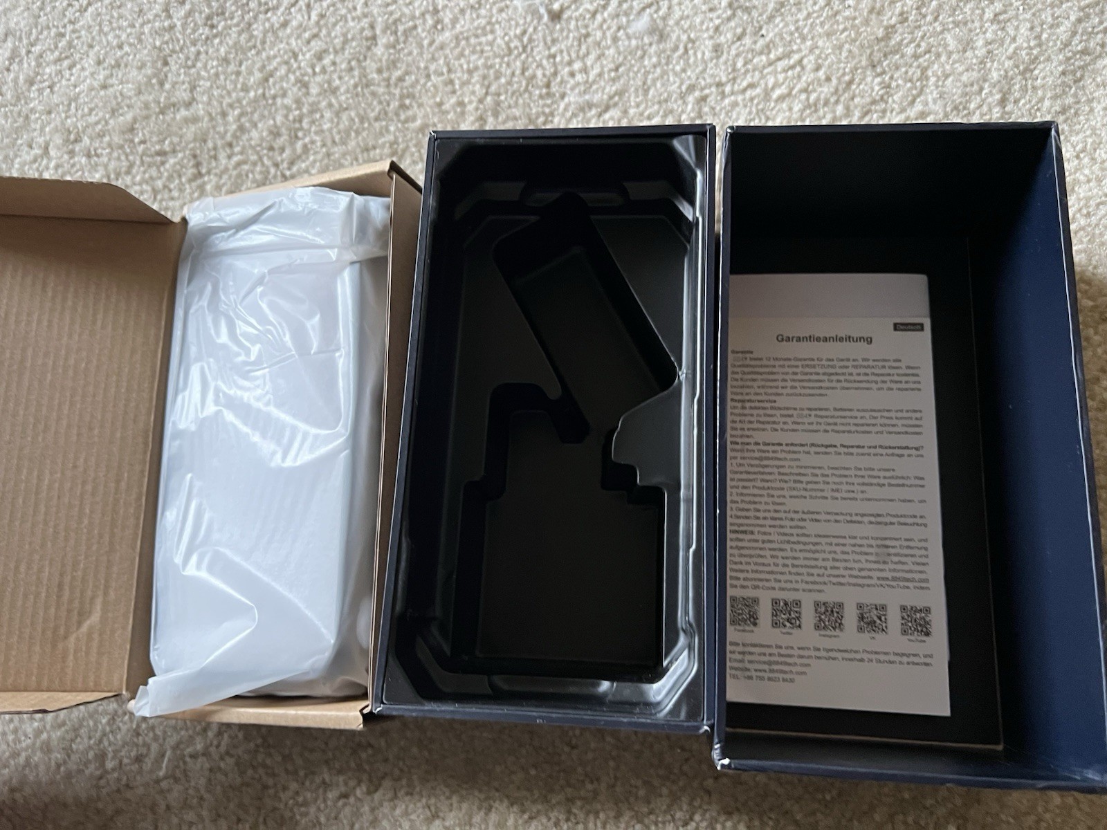 Unihertz Tank 3 Pro 8849 32GB+512GB Projector 200MP Camera 23800mAh READ
