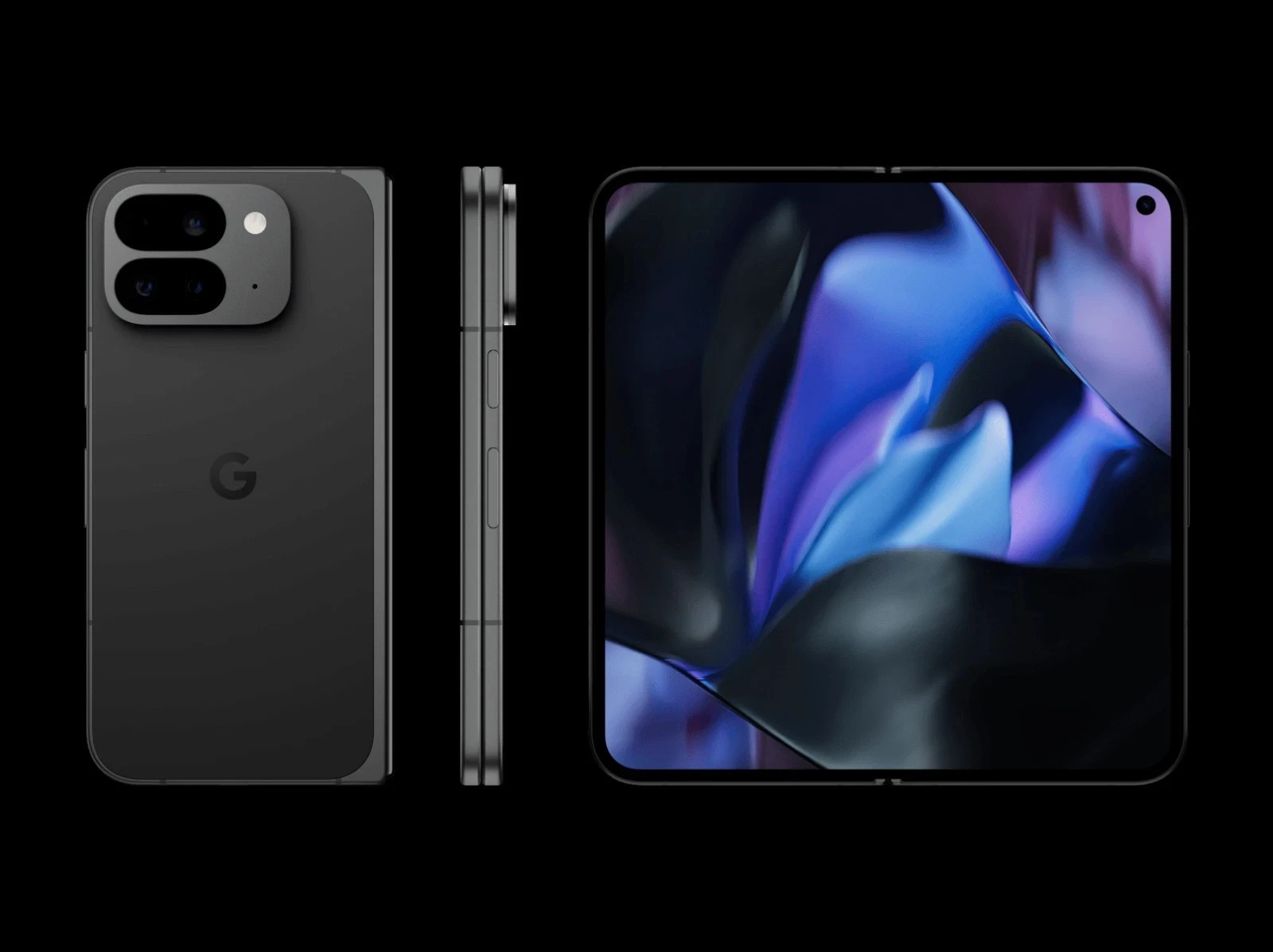 Google Pixel 9 Pro Fold 5G | 256GB | GA055-US | Obsidian – Excellent Condition