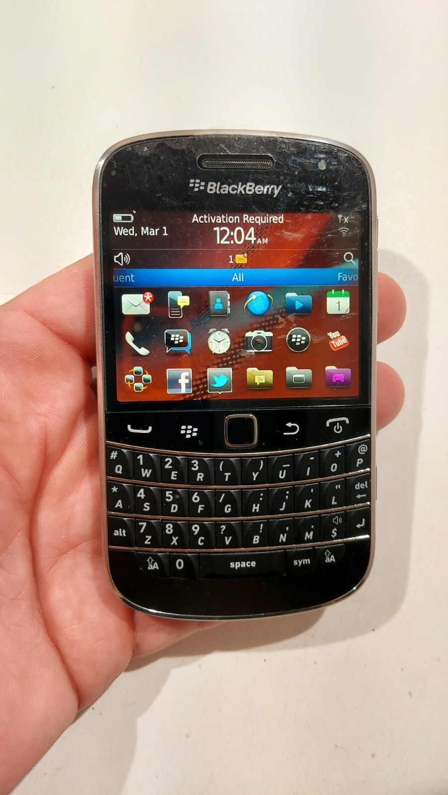 571.Blackberry 9930 Proto – Prototype- For Collectors – Unlocked – Like N E W