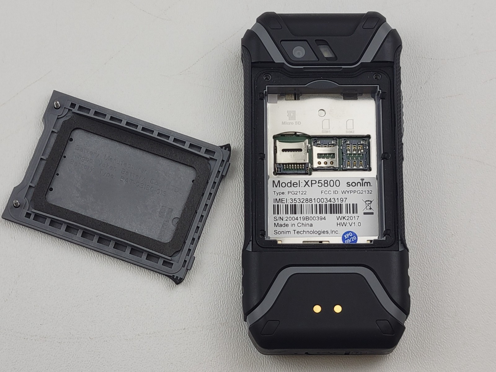 Sonim XP5s (XP5800) 16GB – Black (Verizon) Rugged Phone – *PLEASE READ* – H8046