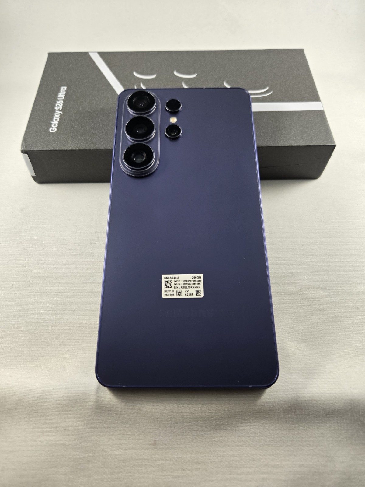 Samsung Galaxy S26 ULTRA 256gb Boost Mobile Cobalt Violet
