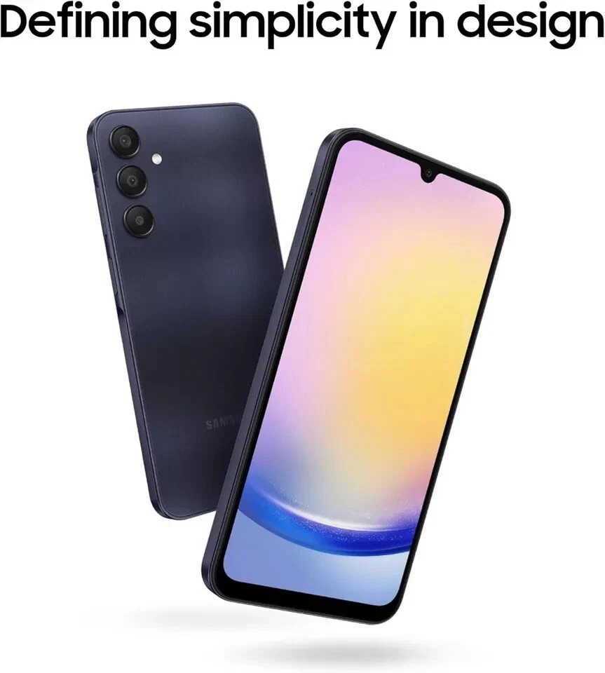 Brand New Samsung Galaxy A25 5G 128GB Factory Unlocked 6.5″ -Black