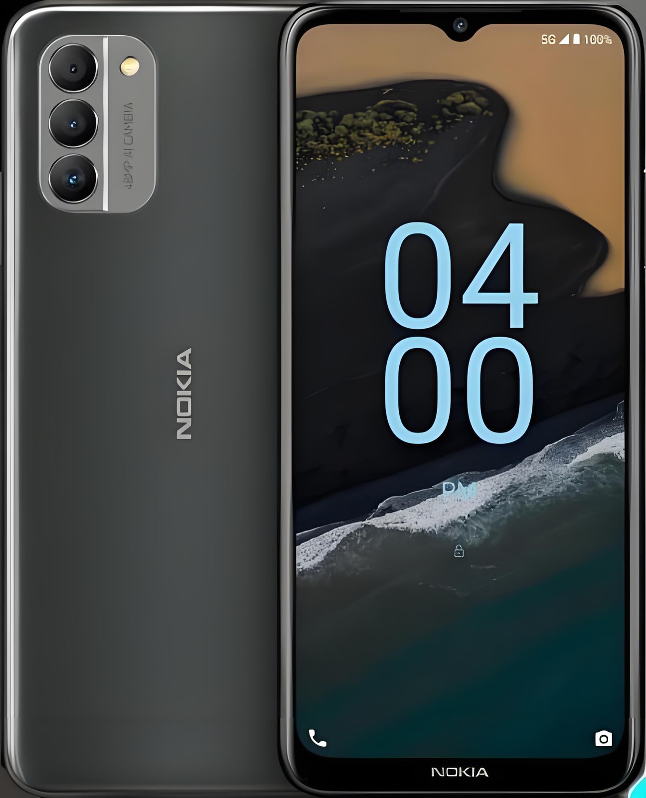 Oriignal Nokia G400 5G TA-1448 64GB 4GB Unlocked Space Gray Phone Good Android