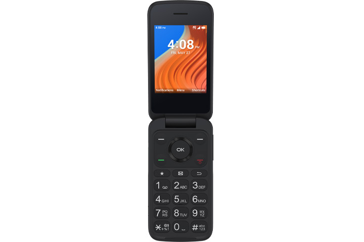 TCL Go Flip 2 T4058G 8GB Factory Unlocked 4G LTE GSM Senior Flip Phone Very Good