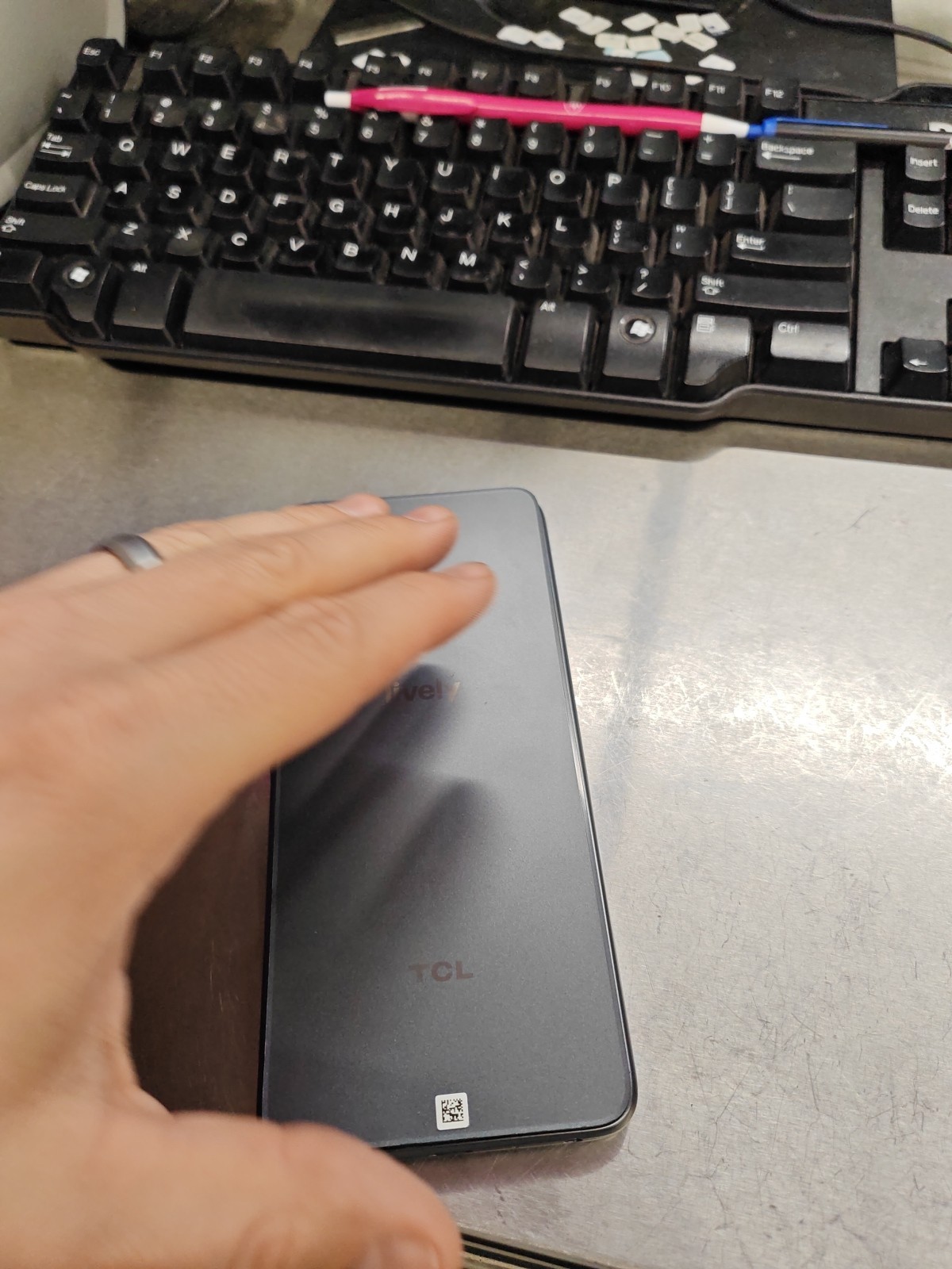 TCL 40 XL T608G Smartphone – CRACKED – T608DL Parts Repair