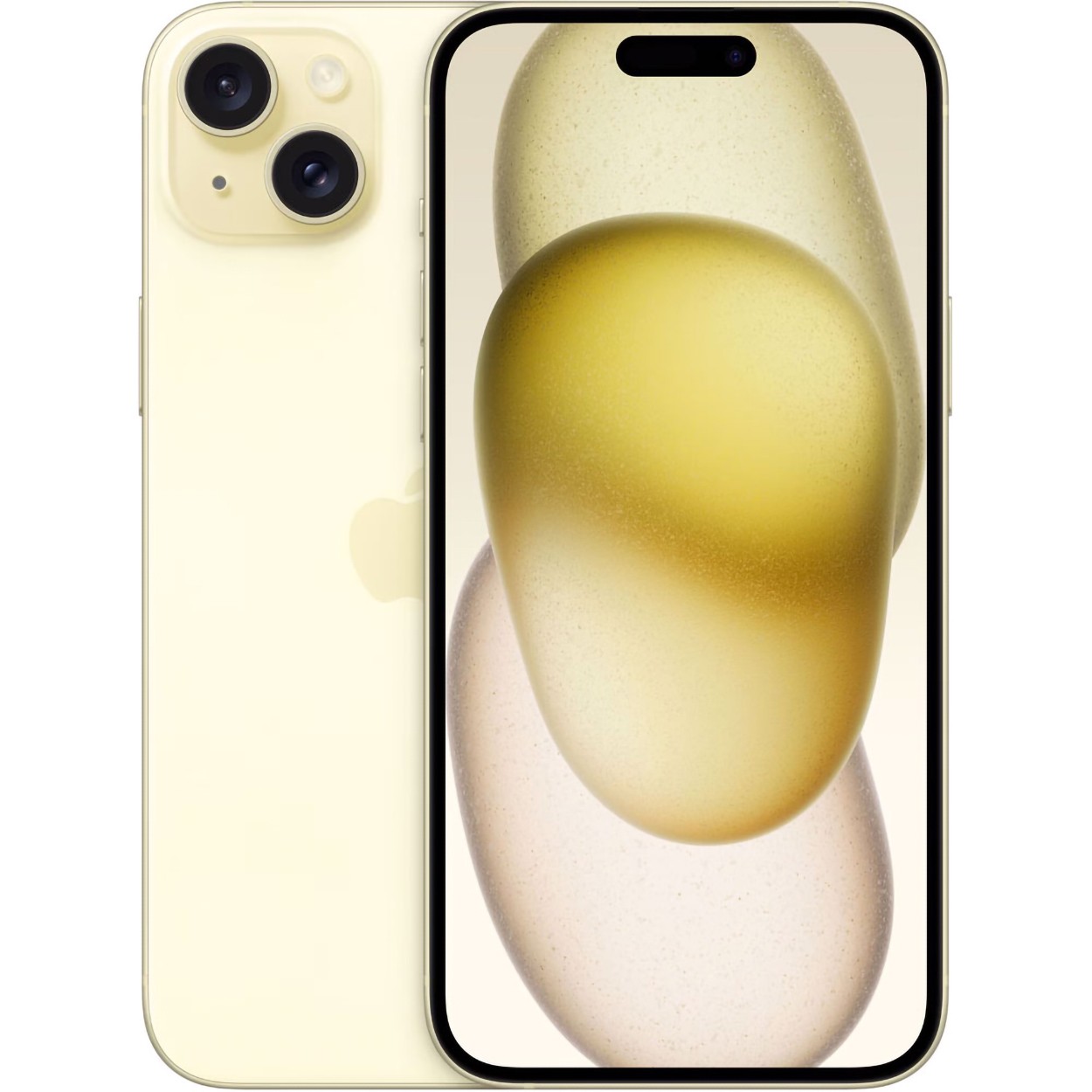 Apple iPhone 15 Plus 256GB Yellow (Unlocked) 90%+ Battery SmartPhone – Very Good