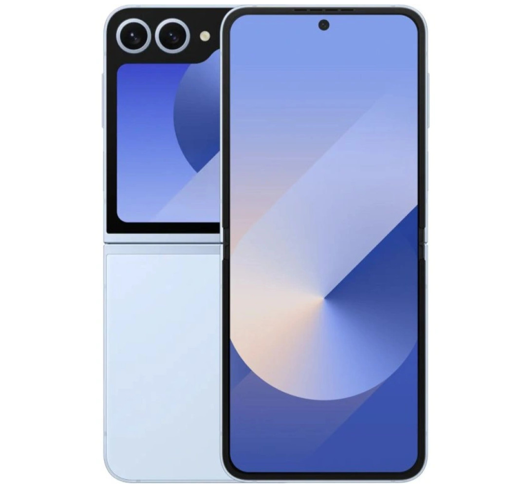 Samsung Galaxy Z Flip6 (SM-F741U1) 512GB Blue Unlocked Spots in Screen Read