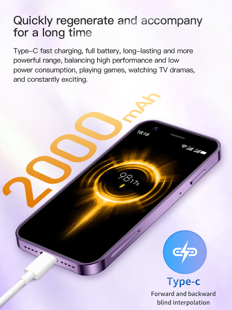 4G LTE Smartphone XS16 3.0 inch 3GB RAM 64GB ROM Android Dual SIM Dual Standby