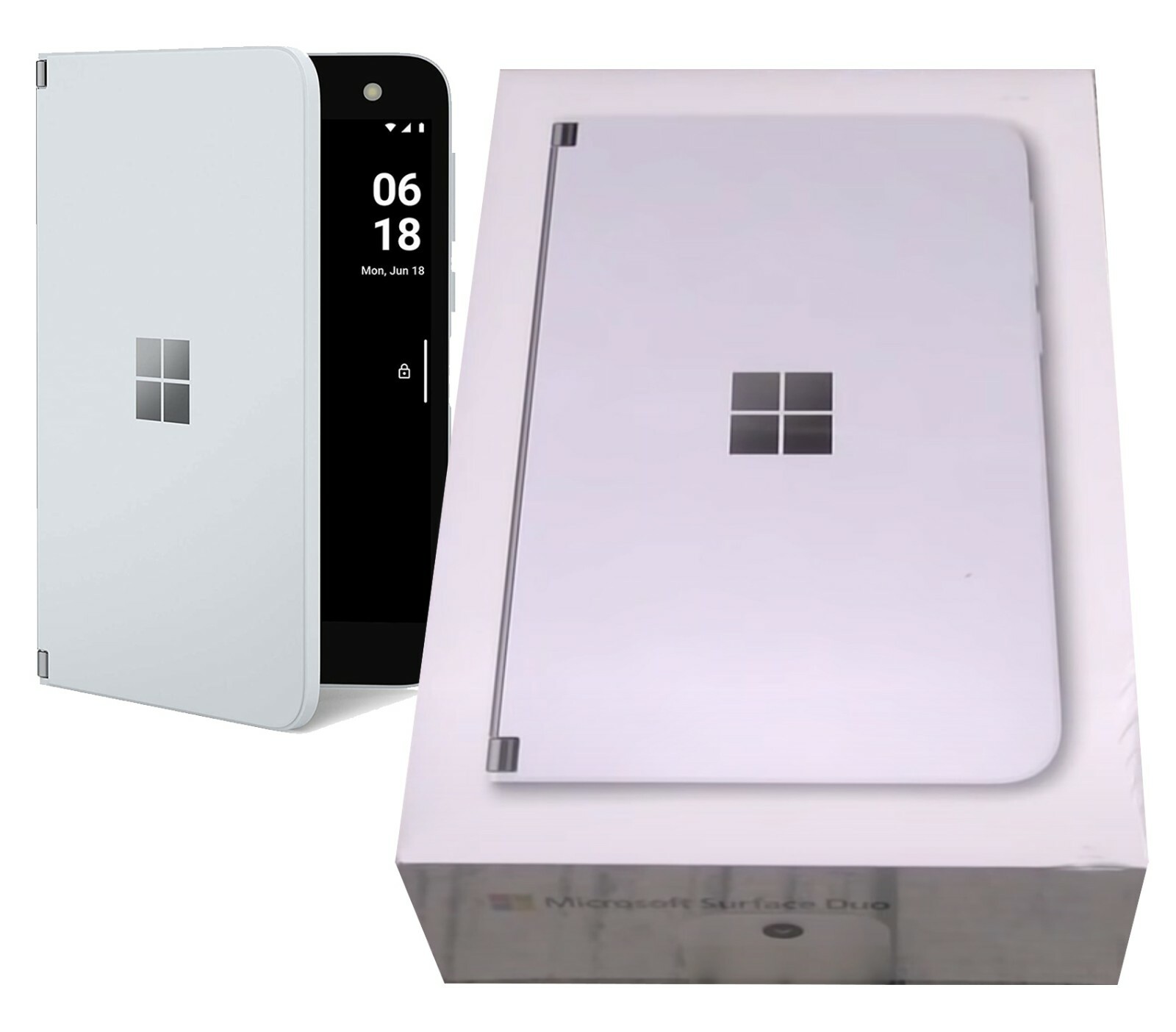 BNIB Microsoft Surface Duo Dual-SIM Glacier 256GB ROM Factory Unlocked GSM