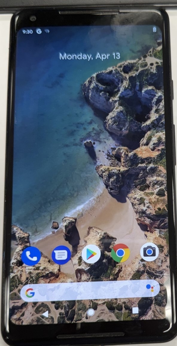 Google Pixel 2 XL – 64 GB – Just Black (Unlocked) 0702-03